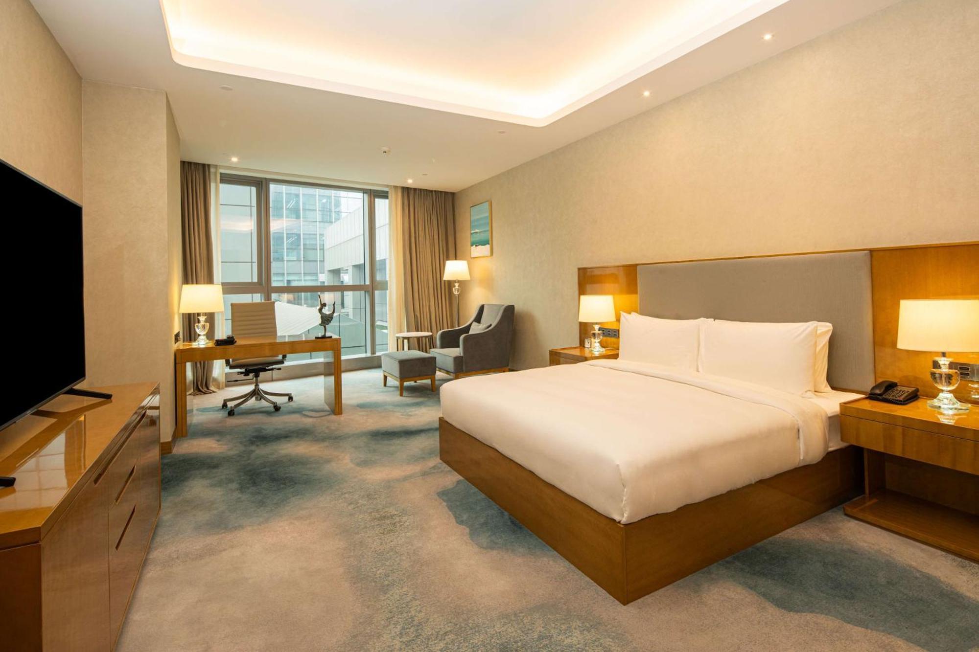 Hilton Brazzaville Les Tours Jumelles Hotel & Residences المظهر الخارجي الصورة